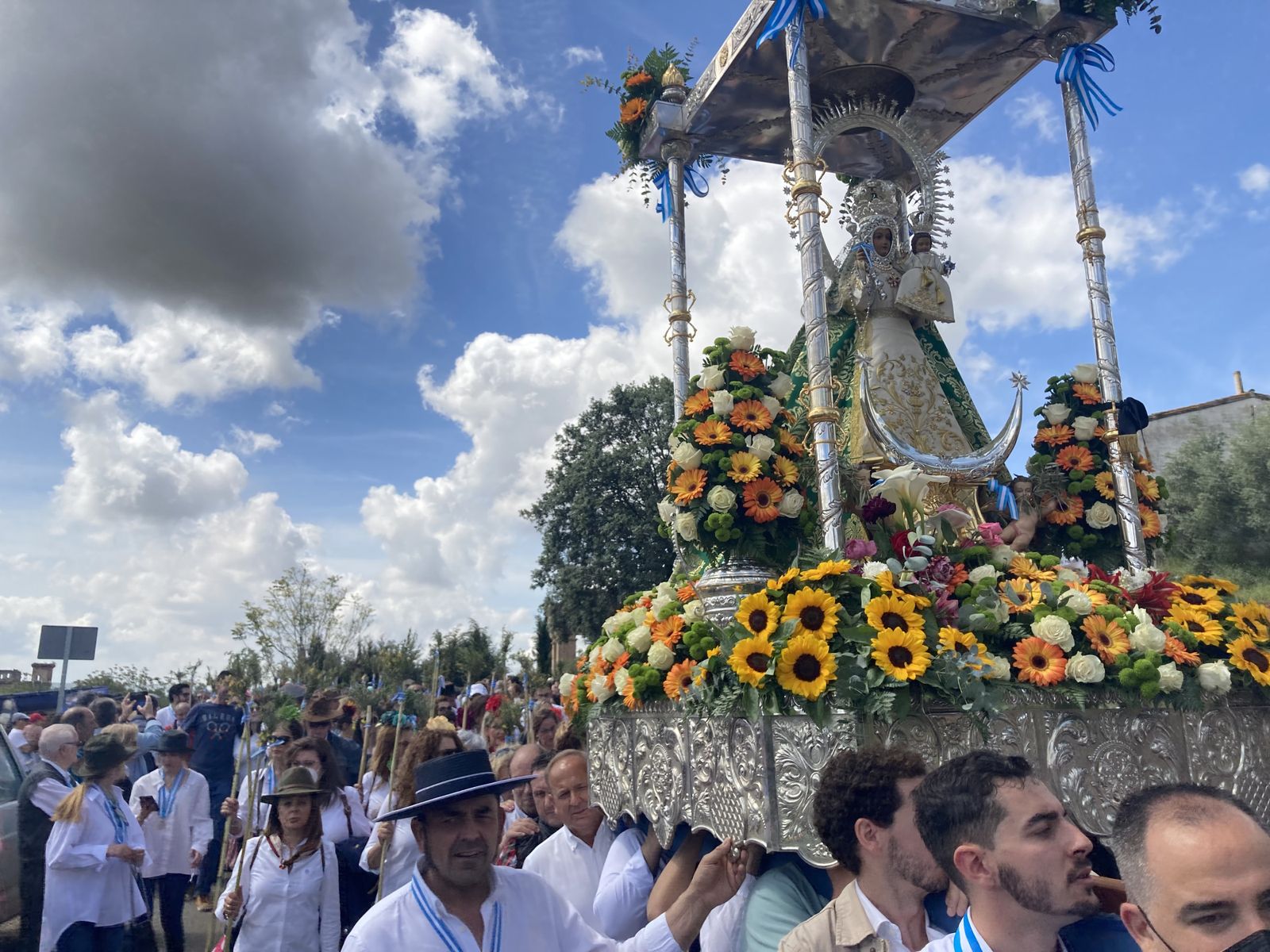 La romería de Veleras de Montoro, en imágenes