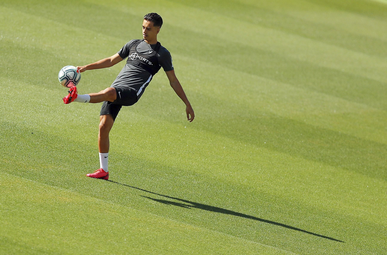Las fotos del entrenamiento del Málaga CF