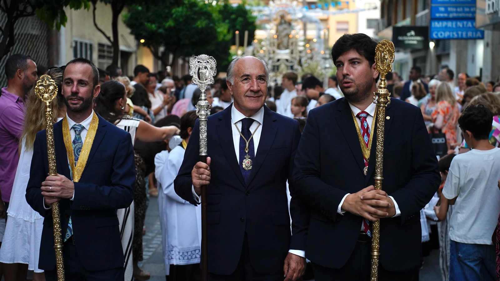 Las fotos de la procesion de la Virgen de la Palma por el cenro de Algeciras