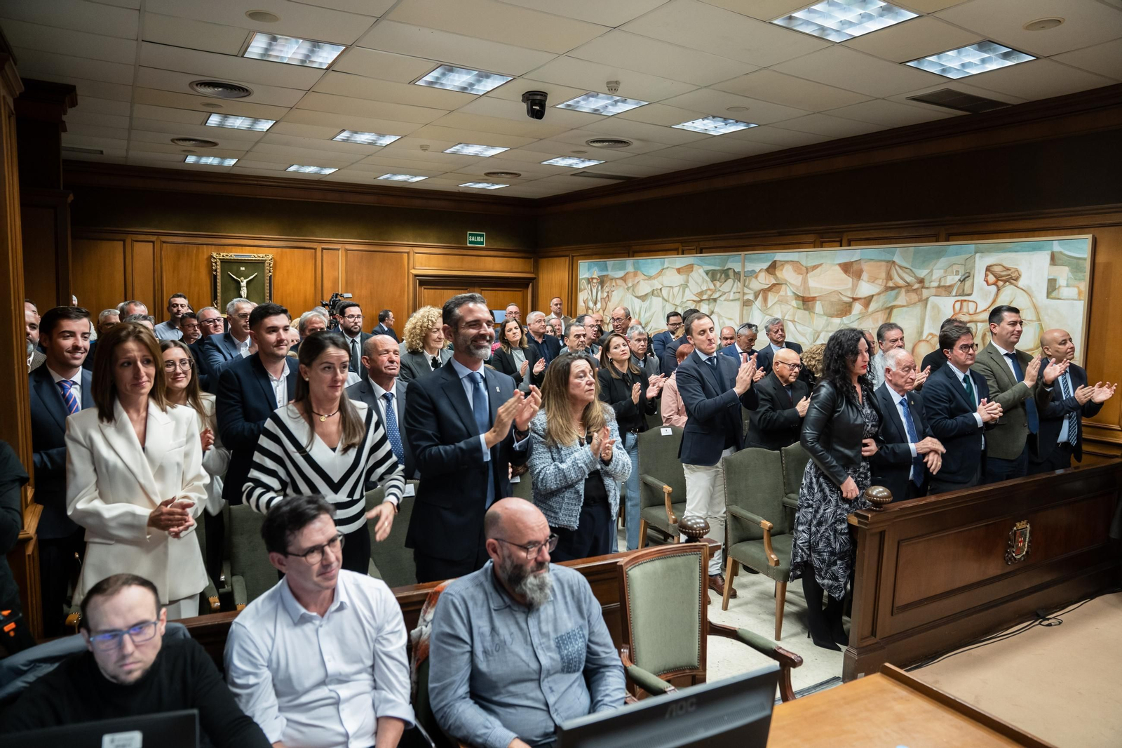 Así se ha vivido la investidura del nuevo presidente de la Diputación Provincial de Almería