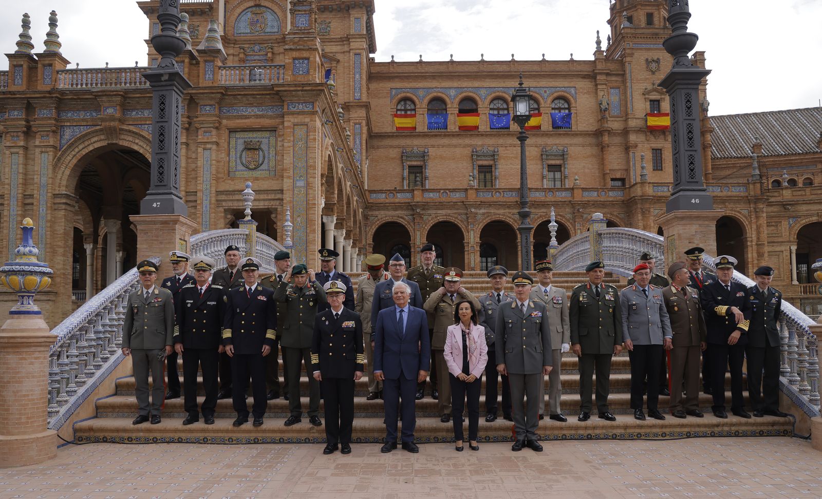 Las fotos del acto de inauguración de la Reunión de los Jefes de Estado Mayor de la Defensa