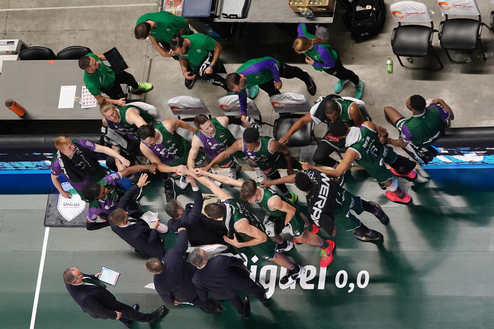 Tiempo muerto del Unicaja