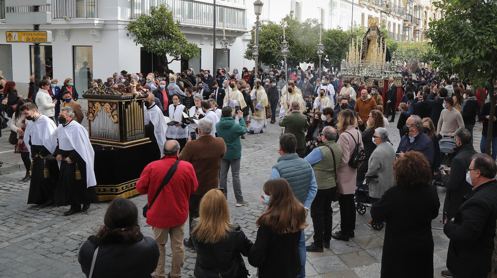 Loreto se trasladó hasta la basílica de la Merced
