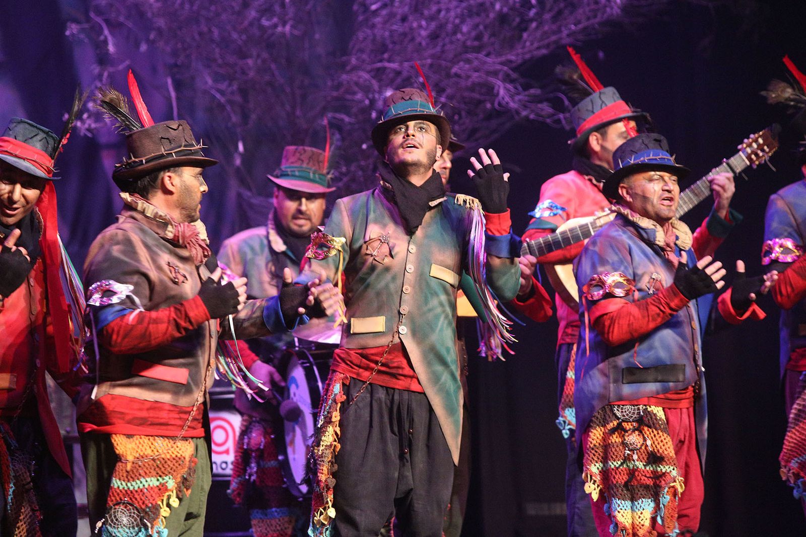 Segundo día de preliminares del Carnaval Colombino en imágenes