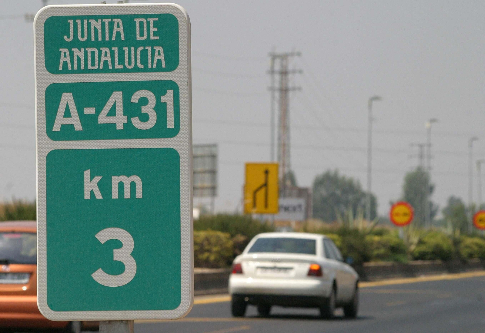 Carretera A-431, en Córdoba.