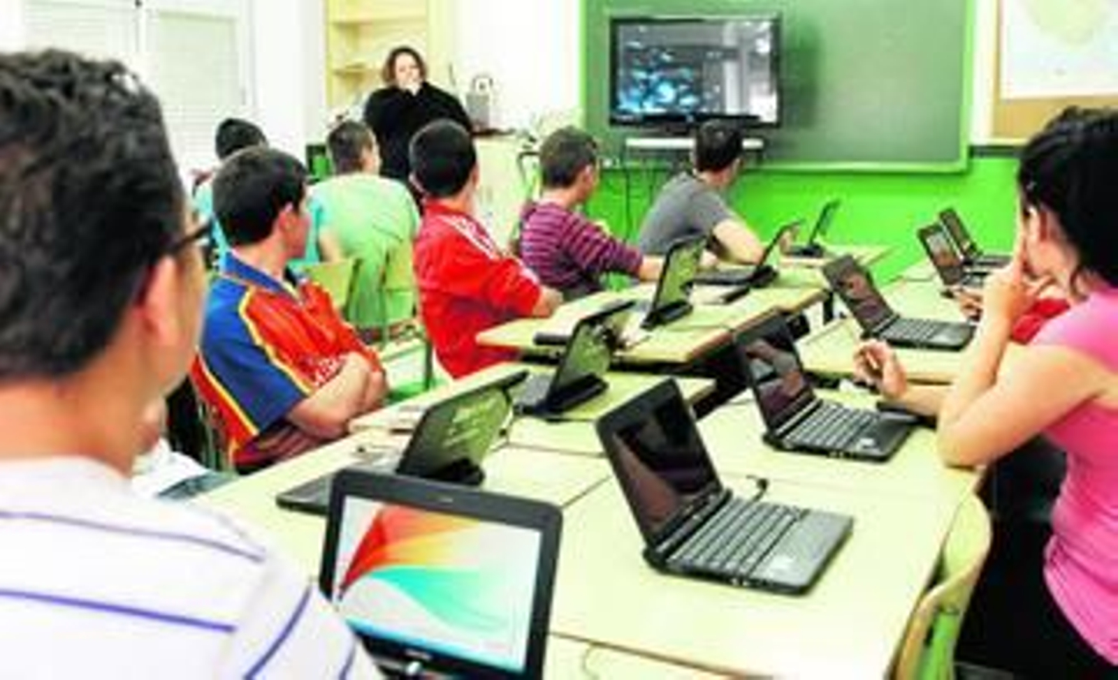 Imagen de archivo de unos talleres organizados dentro del proyecto formativo Guadalinfo.