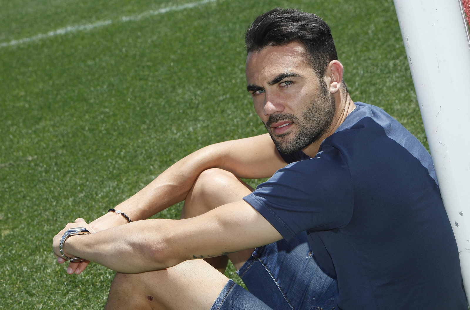 Vicente Iborra, en una entrevista en Sevilla.