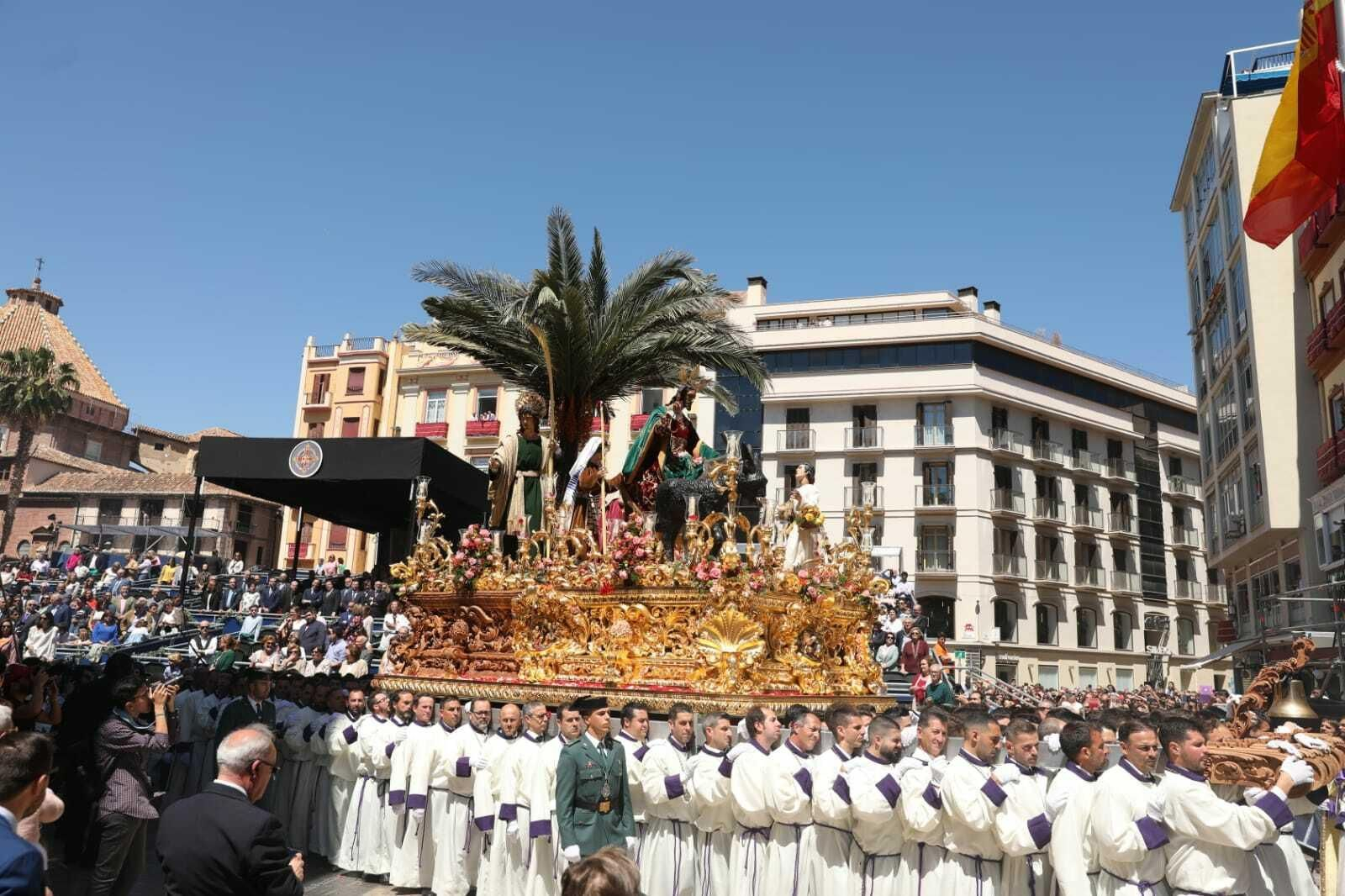 Las fotos de Pollinica en el Domingo de Ramos en Málaga