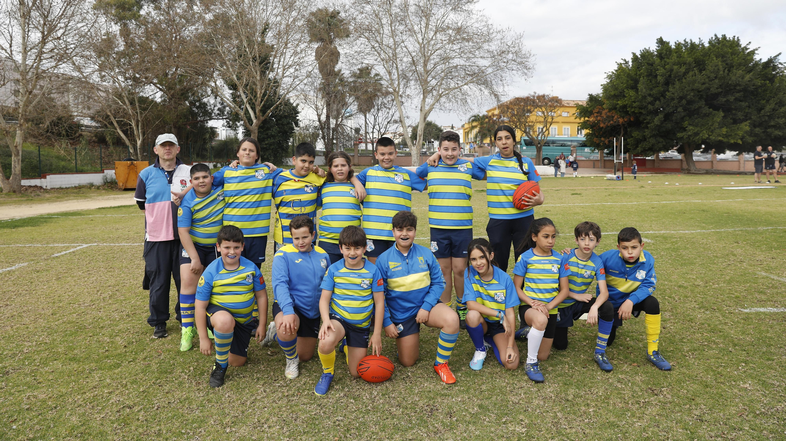 Las fotos de la Jornada de escuelas de rugby en Pueblo Nuevo de Guadiaro