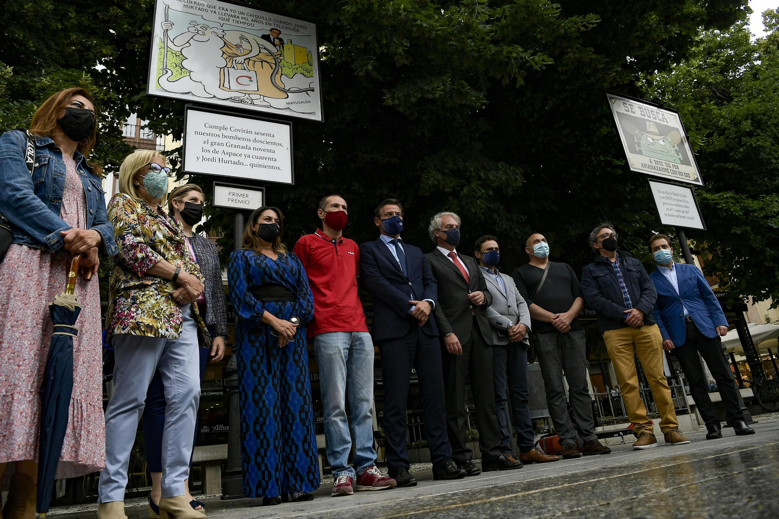 Las carocas del Corpus de Granada 2021