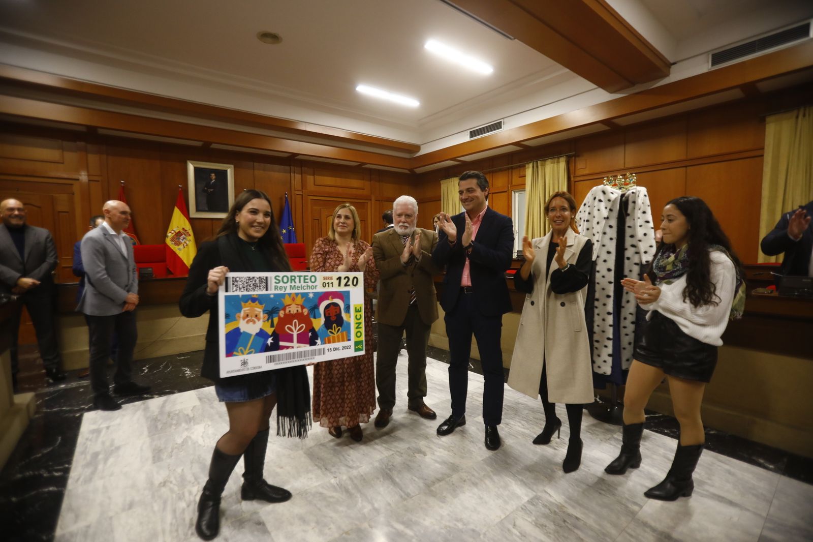 La elección del Rey Melchor de la Cabalgata de Córdoba, en imágenes