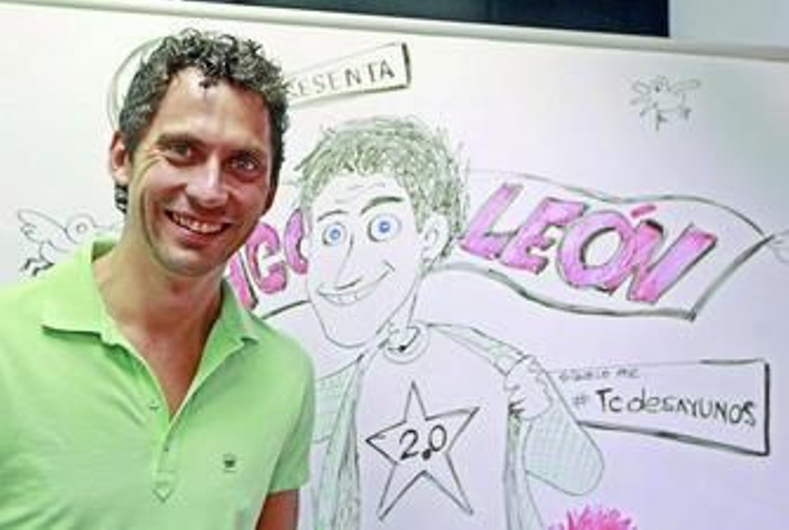 El actor habló ayer de su película en un encuentro.