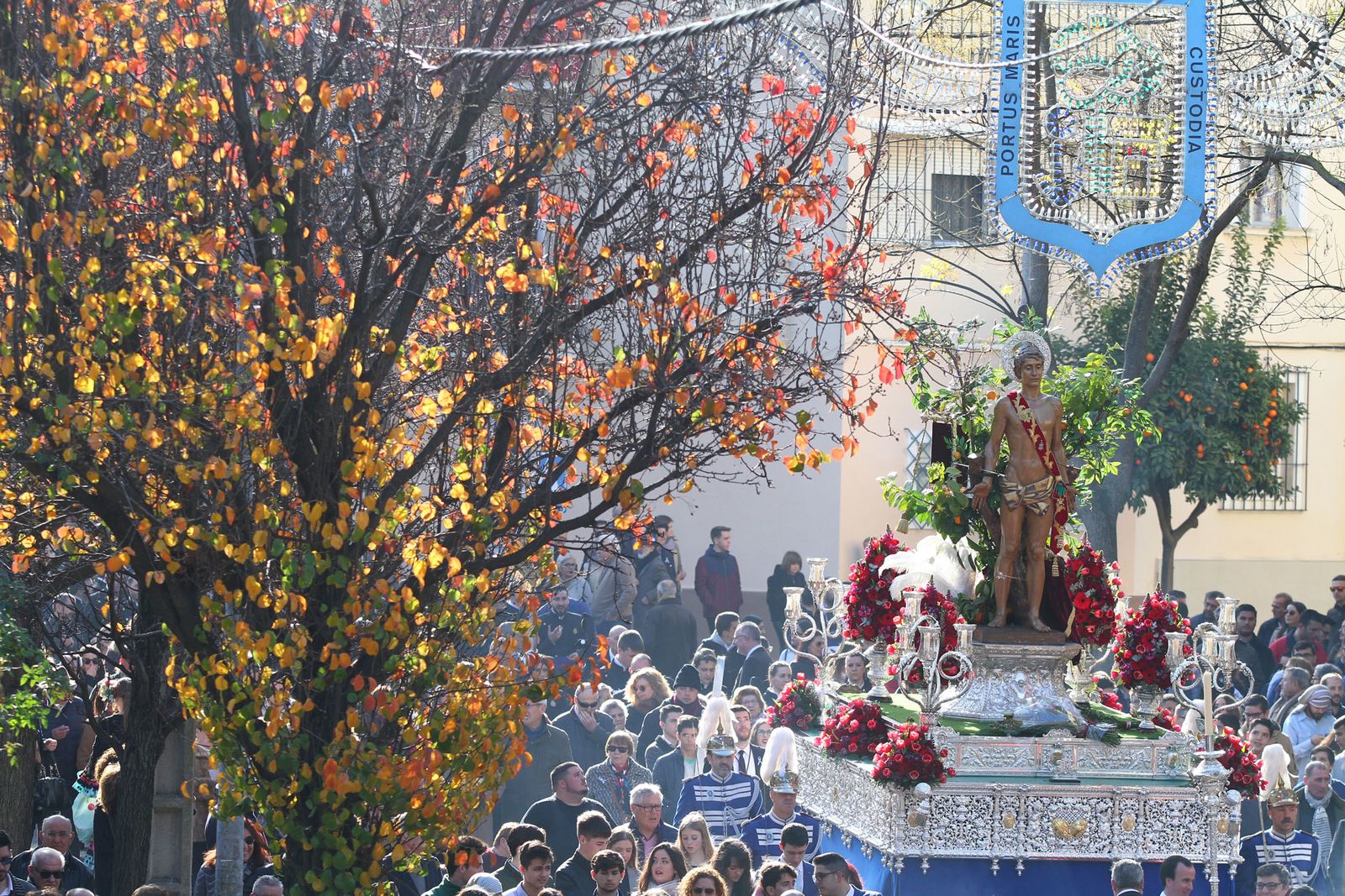 La procesión de San Sebastian en Imágenes.