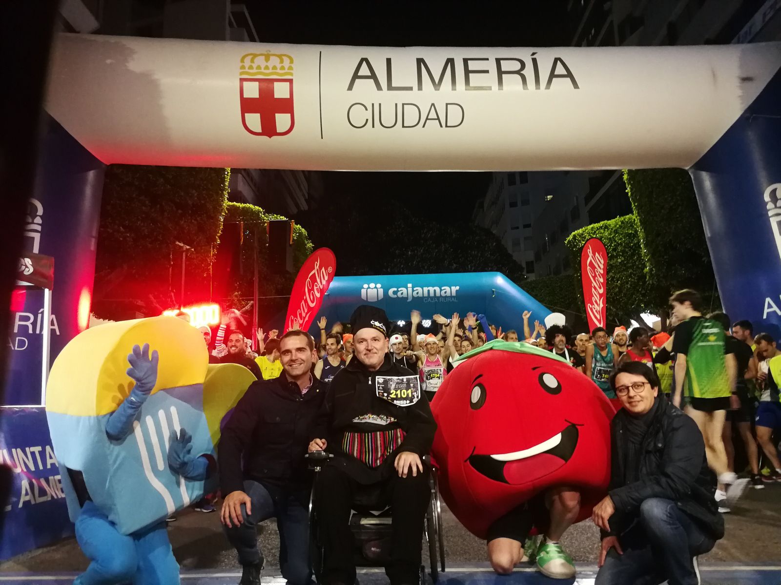 Una San Silvestre de Almería para chuparse los dedos