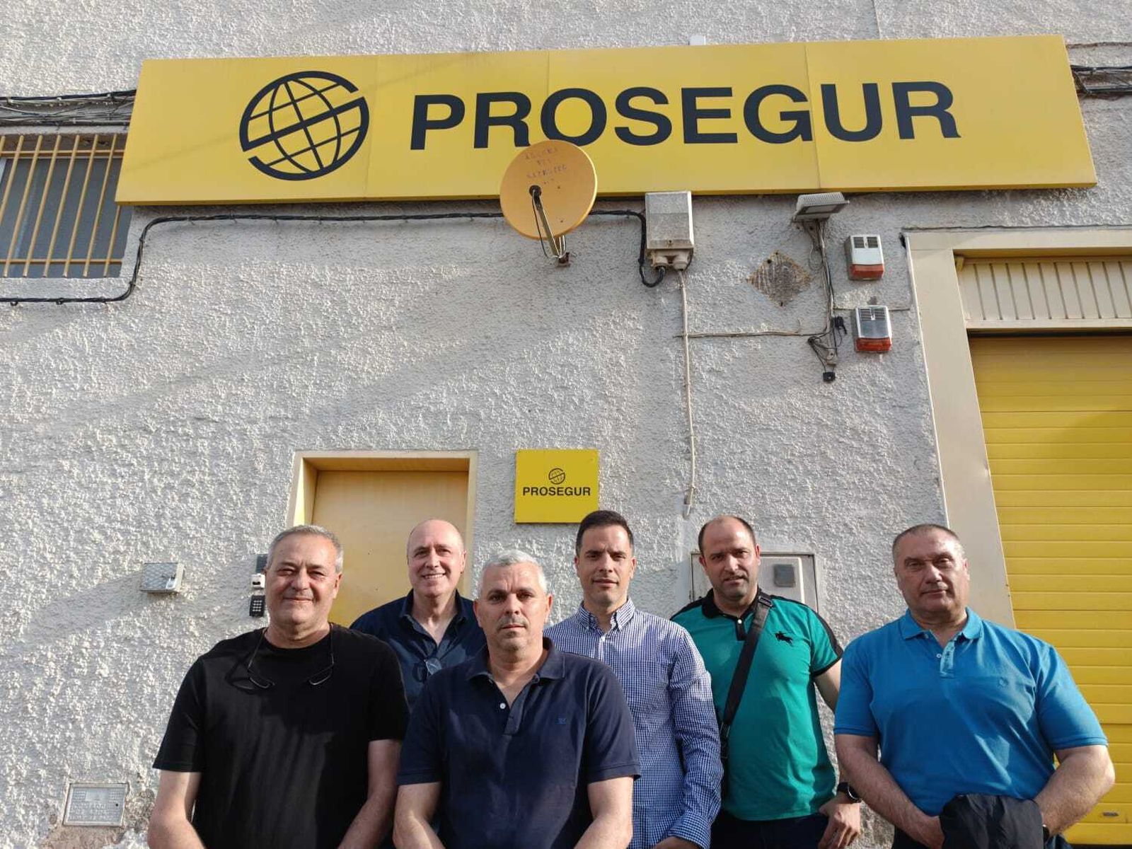 Trabajadores de Prosegur.