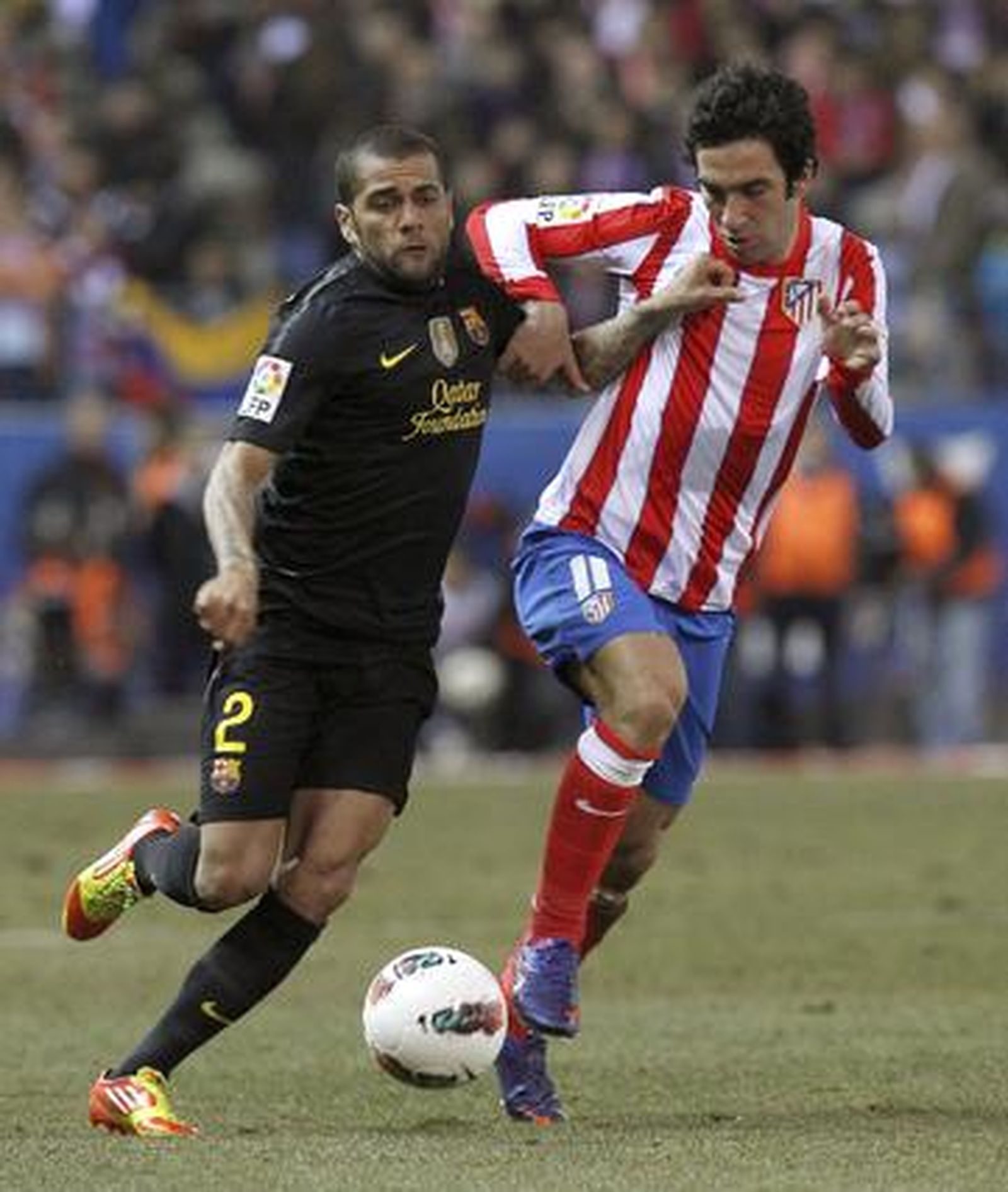 Las imágenes del Atlético- Barcelona