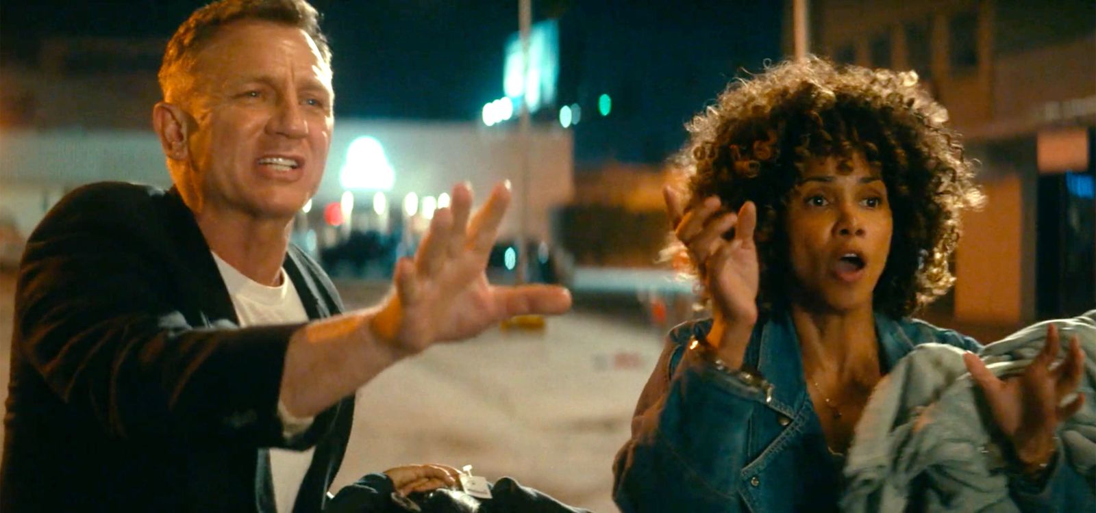 Daniel Craig y Halle Berry, en una escena de 'Kings'.