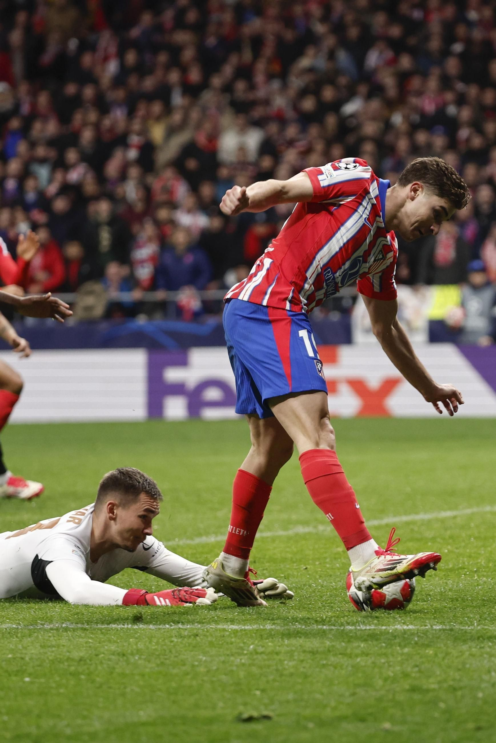 Las fotos del Atlético de Madrid - Bayer Leverkusen