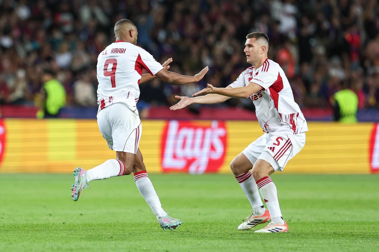 Las fotos del Barcelona-Olympiacos