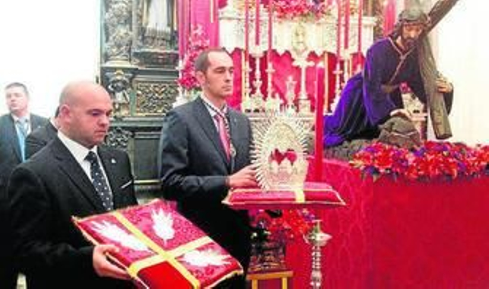 Bendición de las potencias, que se produjo la Cuaresma pasada.