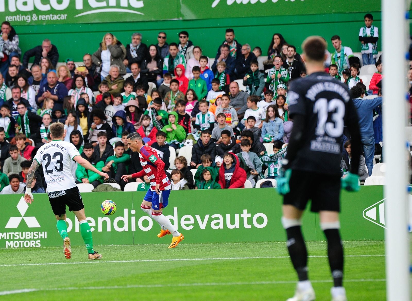 Las mejores imágenes del Racing - Granada