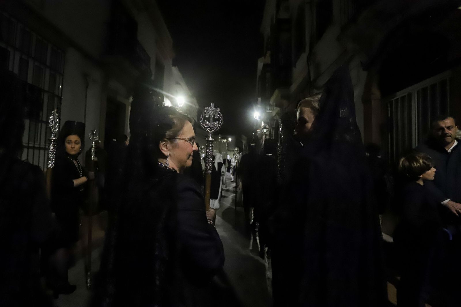 Fotos del Miércoles Santo en San Roque: Angustias