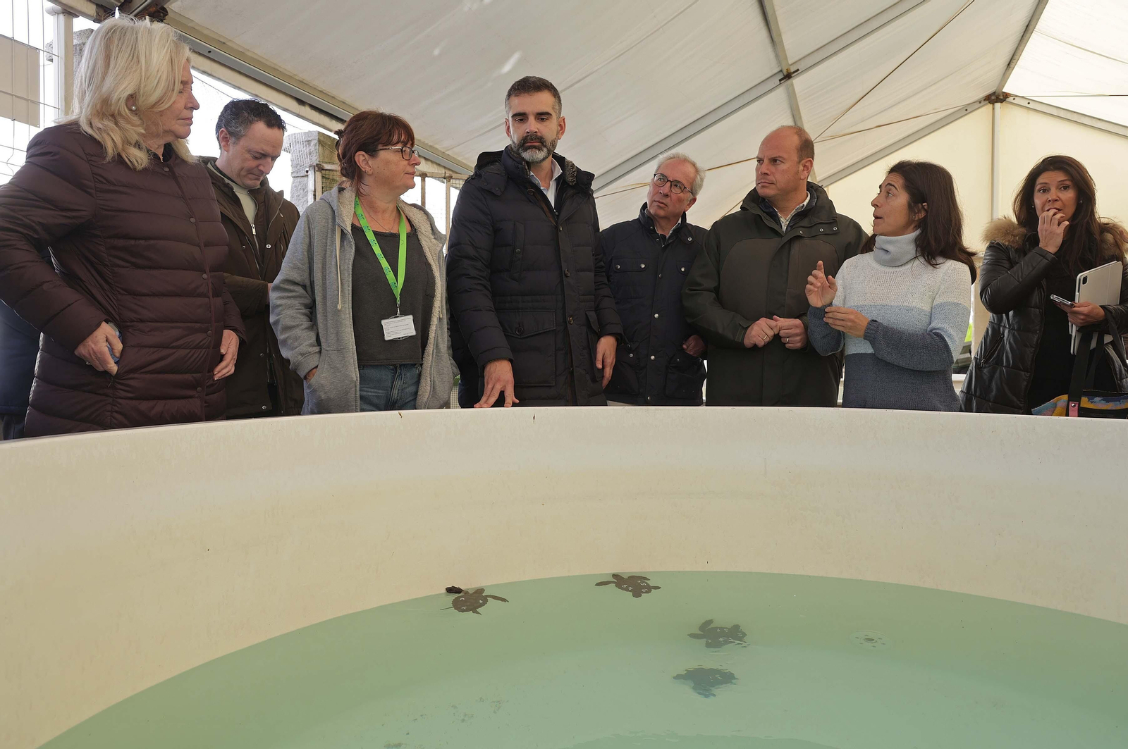 La visita de Ramón Fernández Pacheco al Cegma de Algeciras, en imágenes