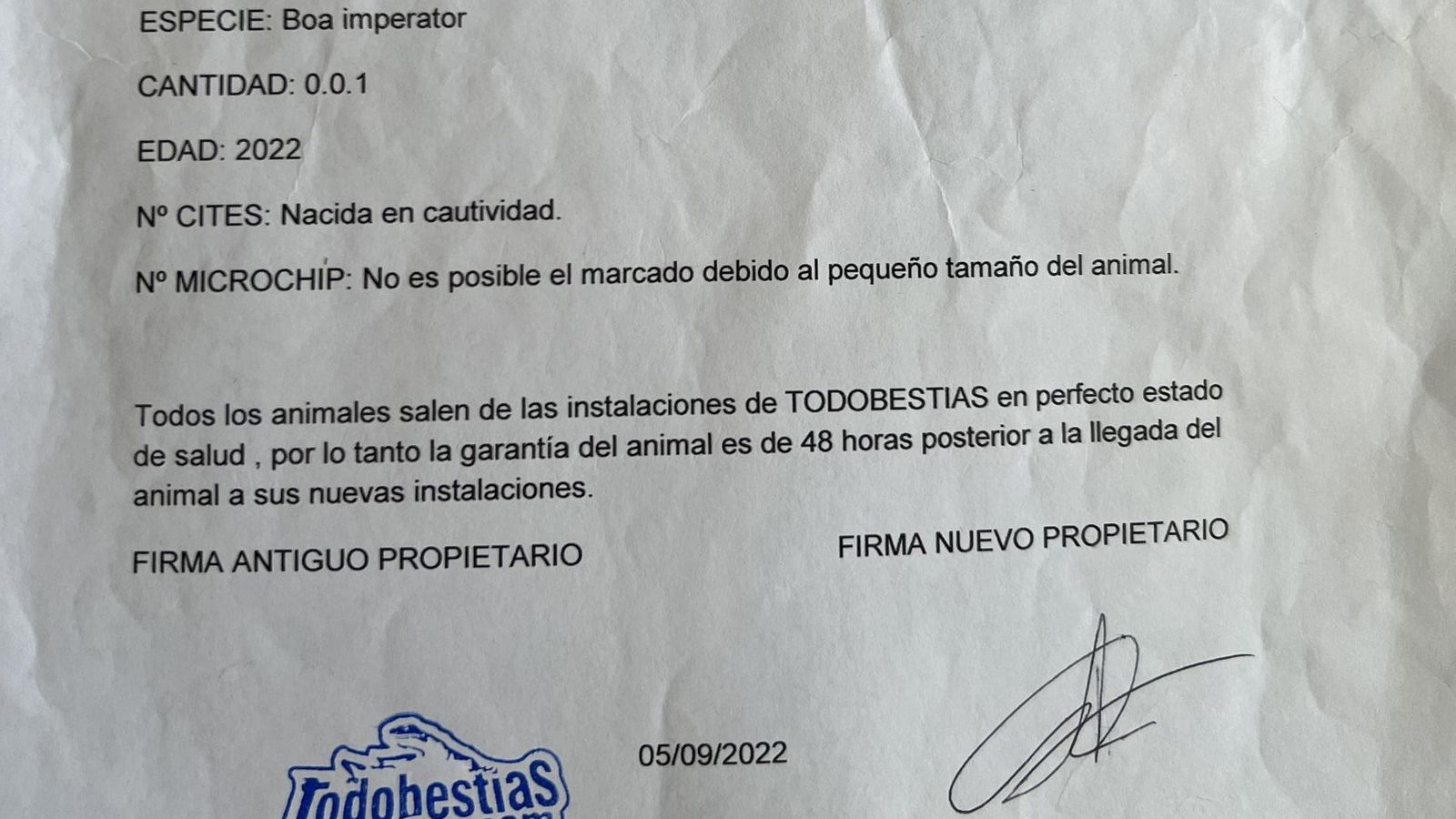 Documento de intercambio.
