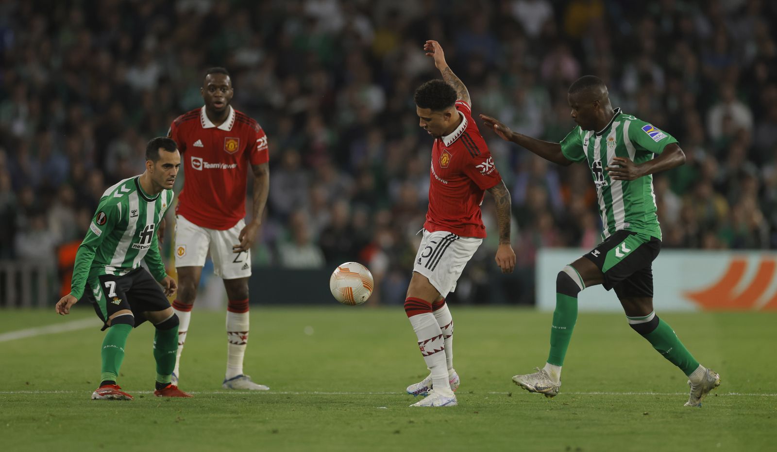 Las imágenes del Betis-Manchester