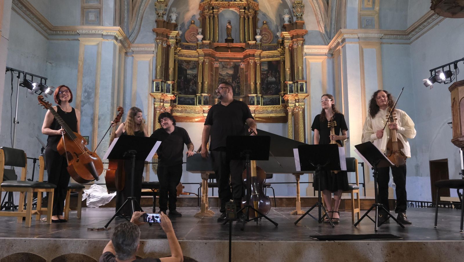 Concierto final de los alumnos en el Festival de Vélez Blanco, en imágenes