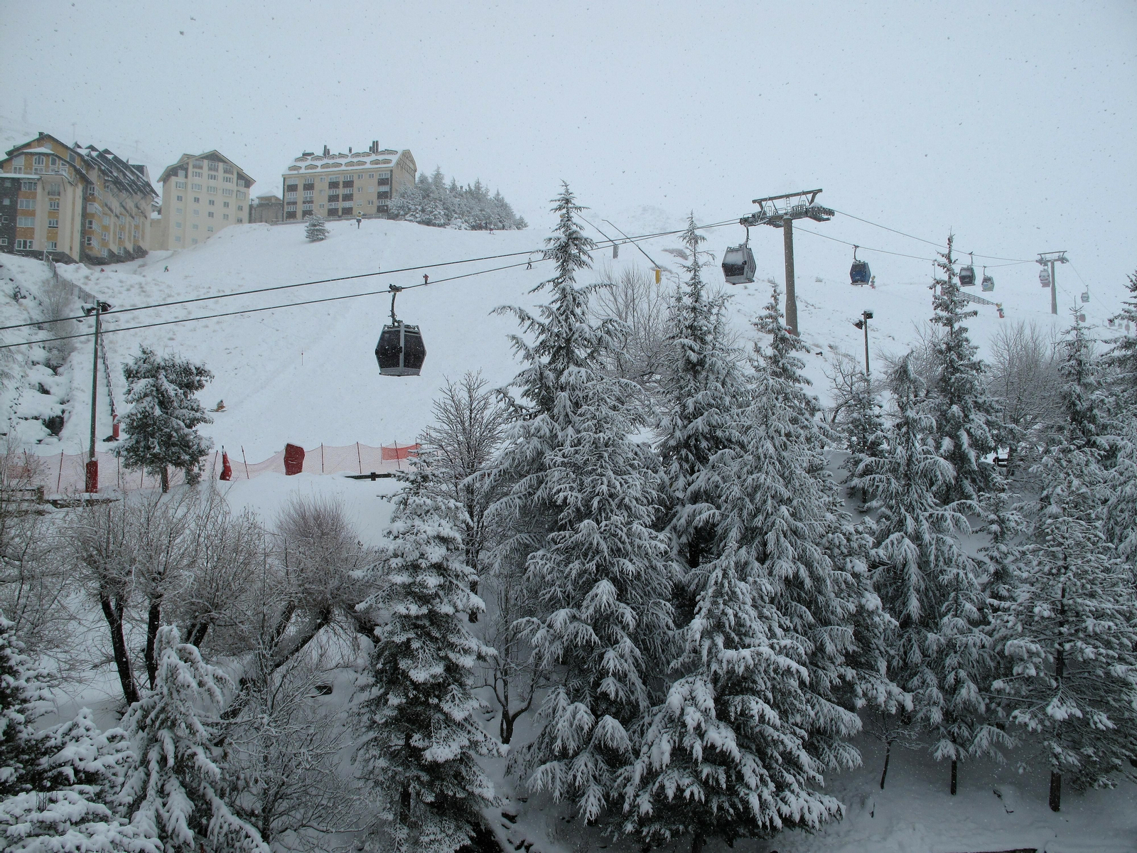 Todas las imágenes del paso del temporal por Granada