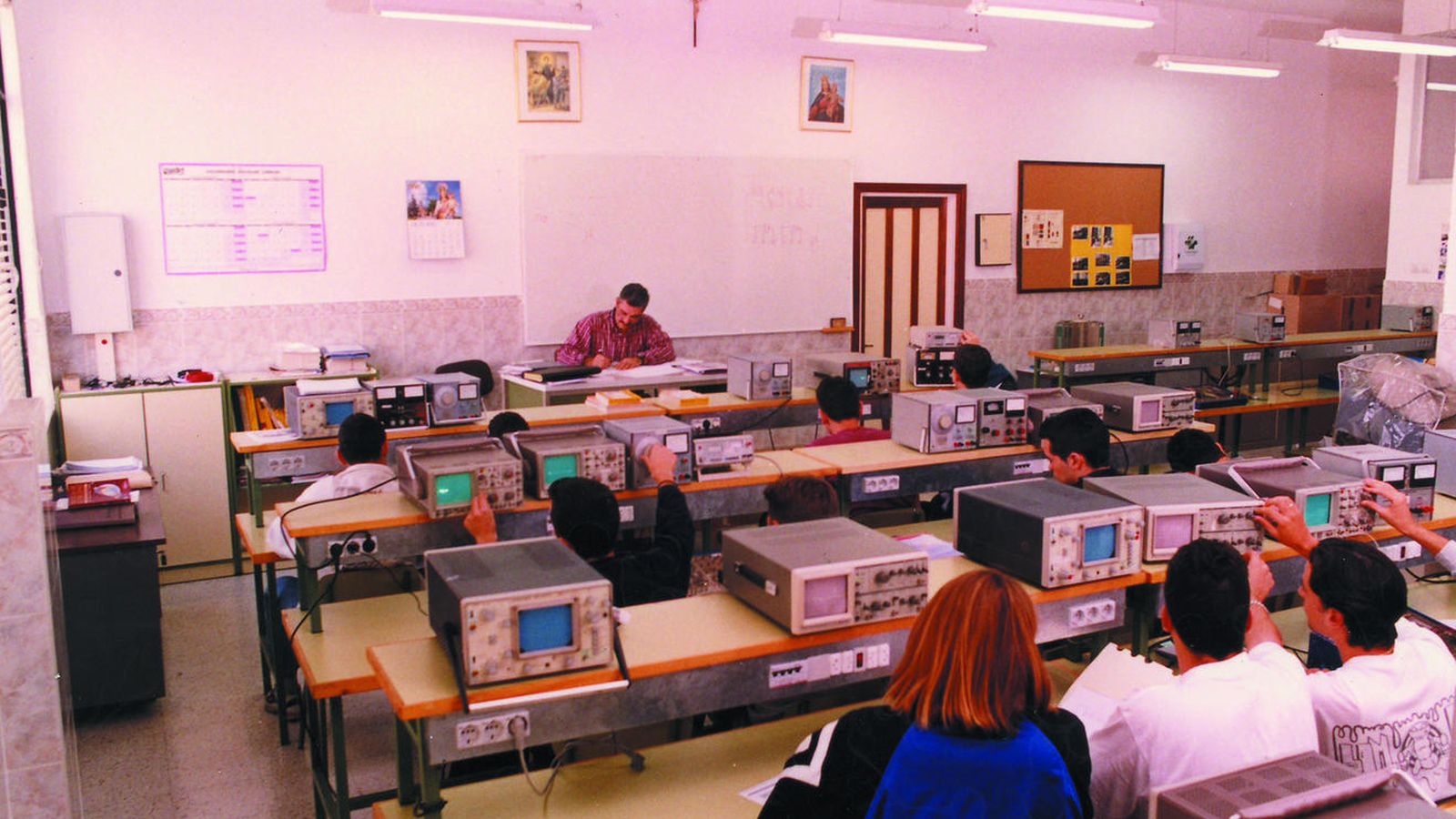 Uno de los módulos formativos en los años 90.