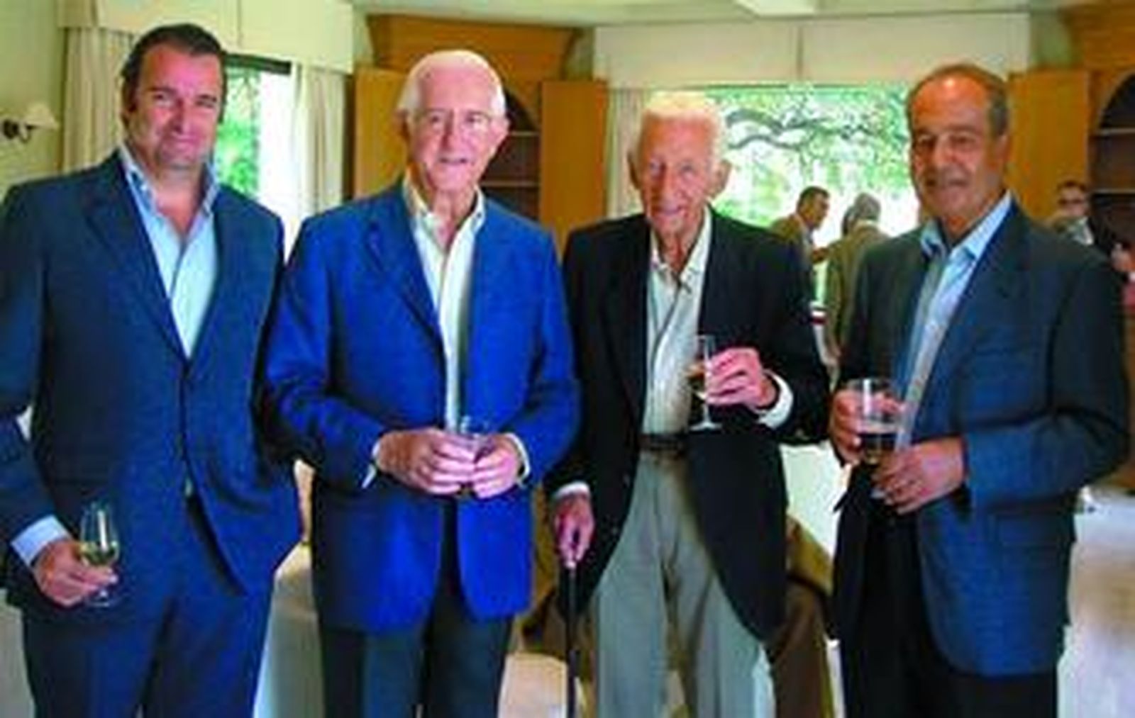 Gabriel Fontán del Junco, José Aguilar Jordán, Carlos María González Rivero y Antonio Morales Moreno.