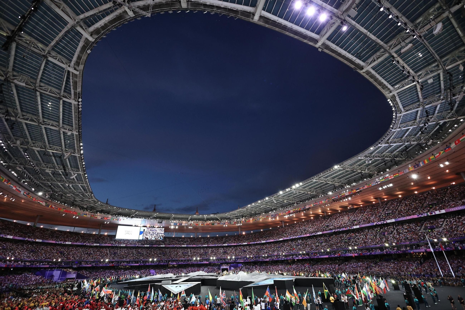 Las fotos de la ceremonia de clausura de los Juegos Olímpicos París 2024