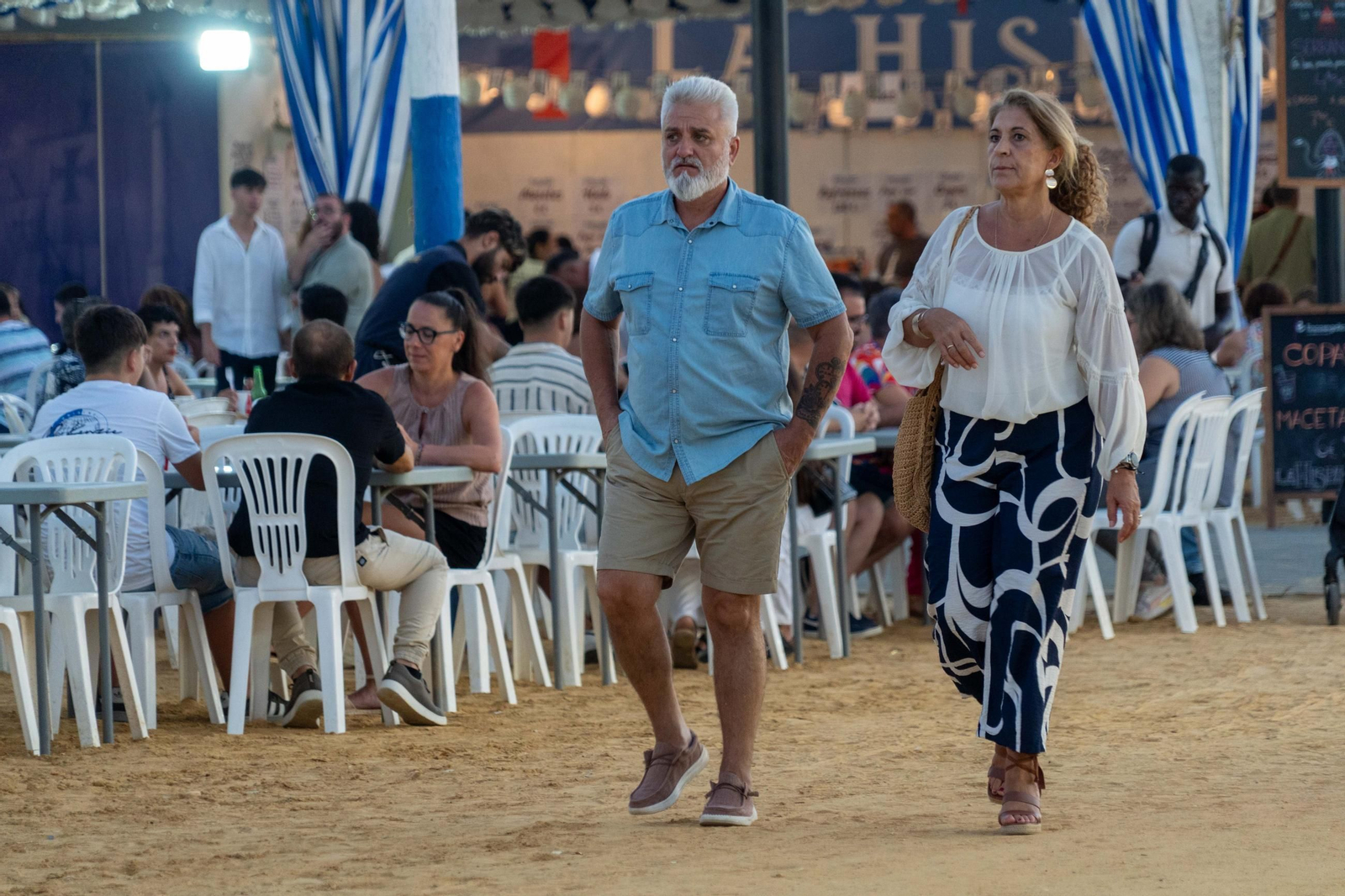 Colombinas 2025: Imágenes del ambiente el lunes 4 de agosto en las Fiestas Colombinas