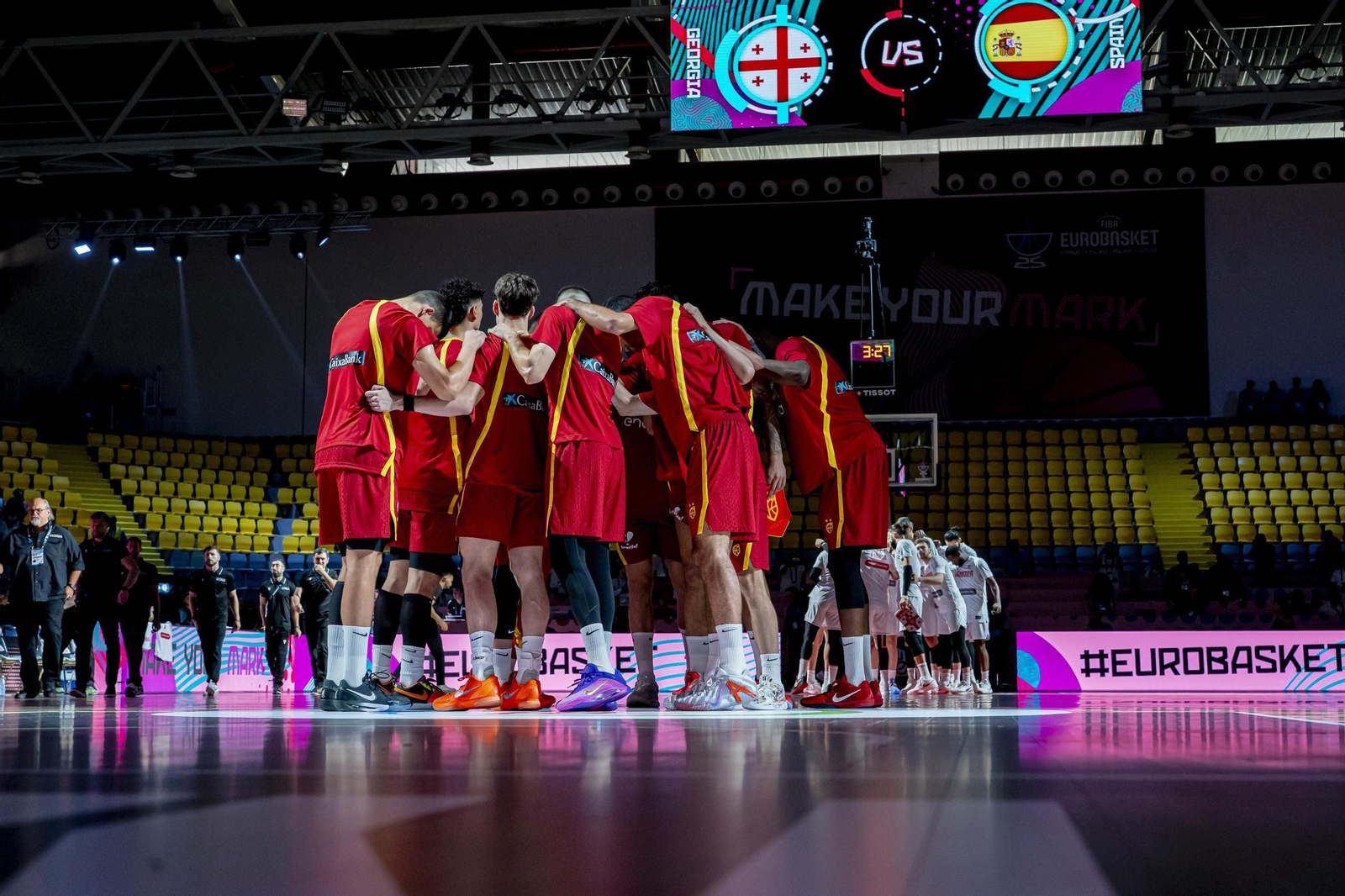 Las fotos del Georgia - España de baloncesto