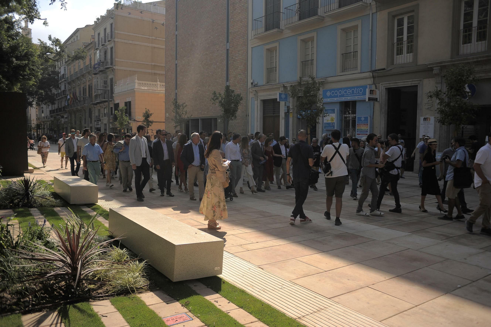 Fotos de la inauguración de los trabajos de reurbanización de la Alameda Fotos de la inauguración de los trabajos de reurbanización de la Alameda