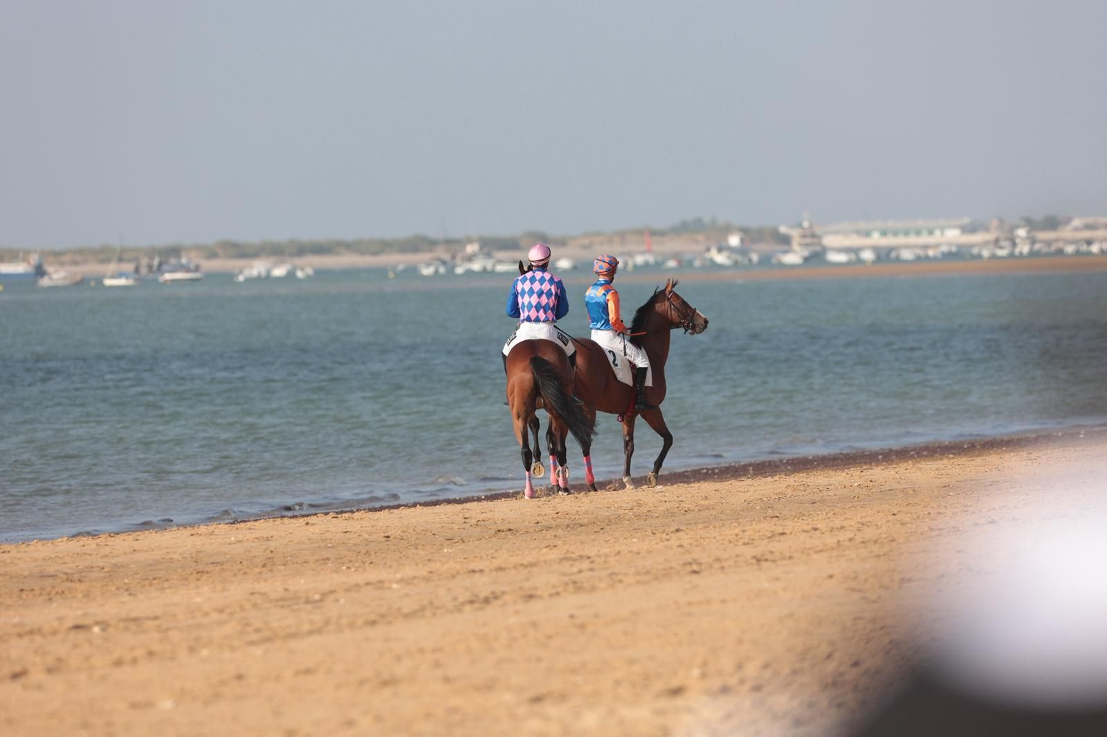 Imágenes de la última jornada del primer ciclo de las Carreras de Caballos de Sanlúcar 2025