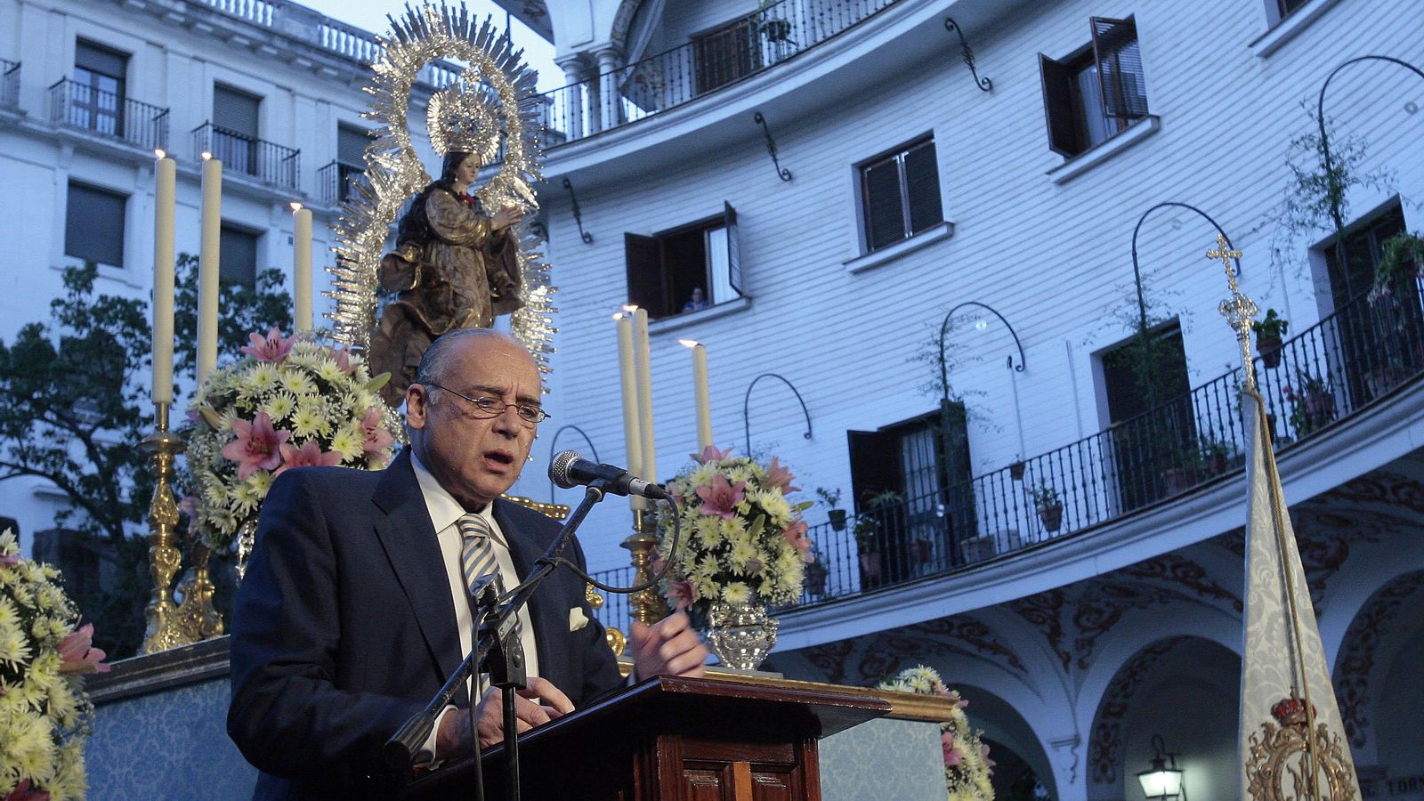 Jiménez Esquivias en la exaltación de la Pura y Limpia