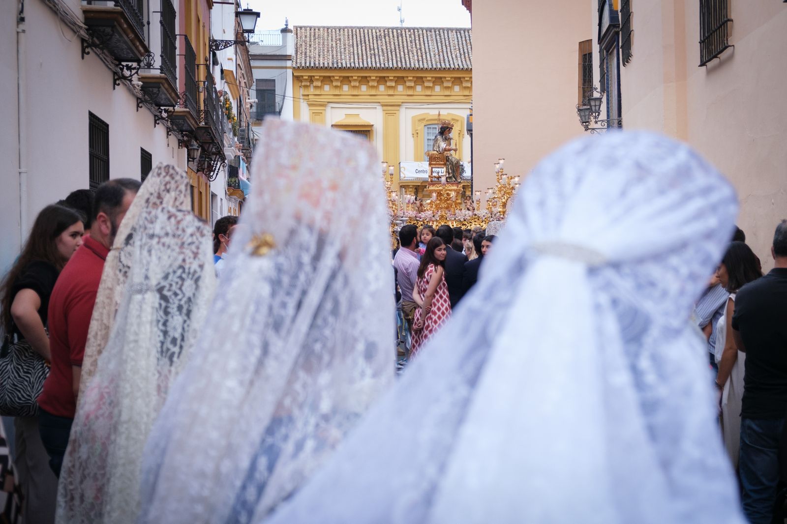 Las imágenes de la procesión de María Auxiliadora de Triana