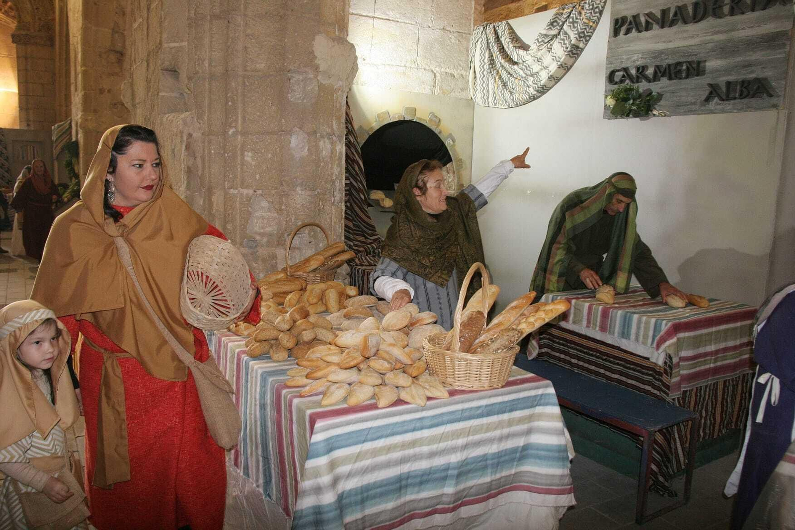 Una imagen del Belén Viviente del año pasado. Una imagen del Belén Viviente del año pasado.