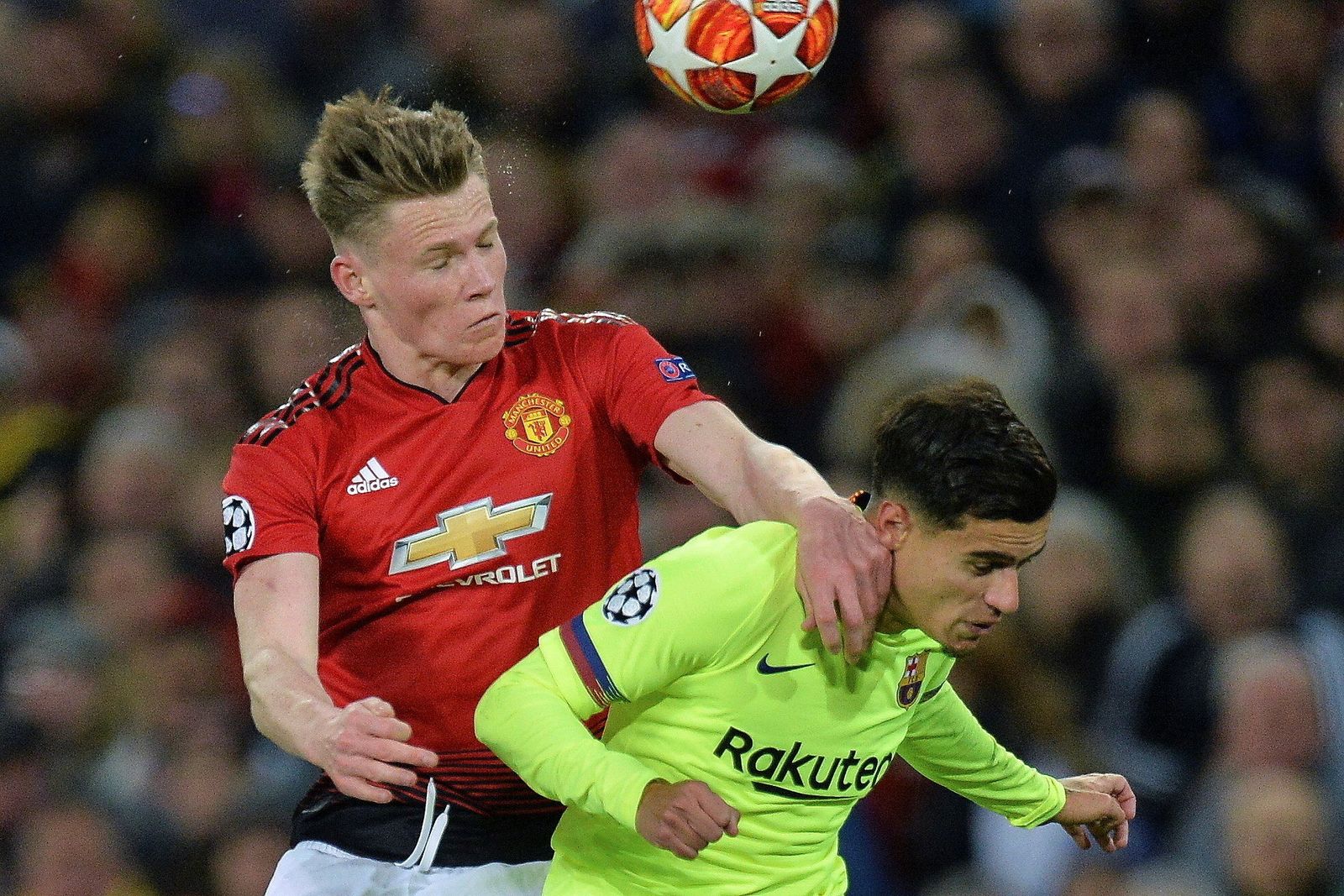 Las imágenes del Manchester United-Barcelona FC