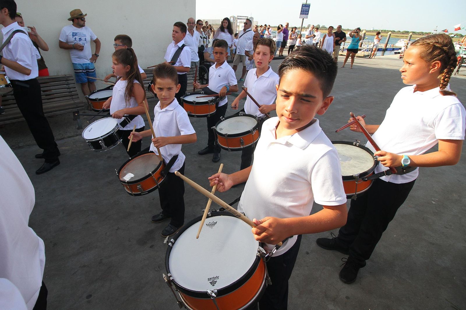 Imágenes de la procesión de la Virgen del Carmen en Punta Umbría