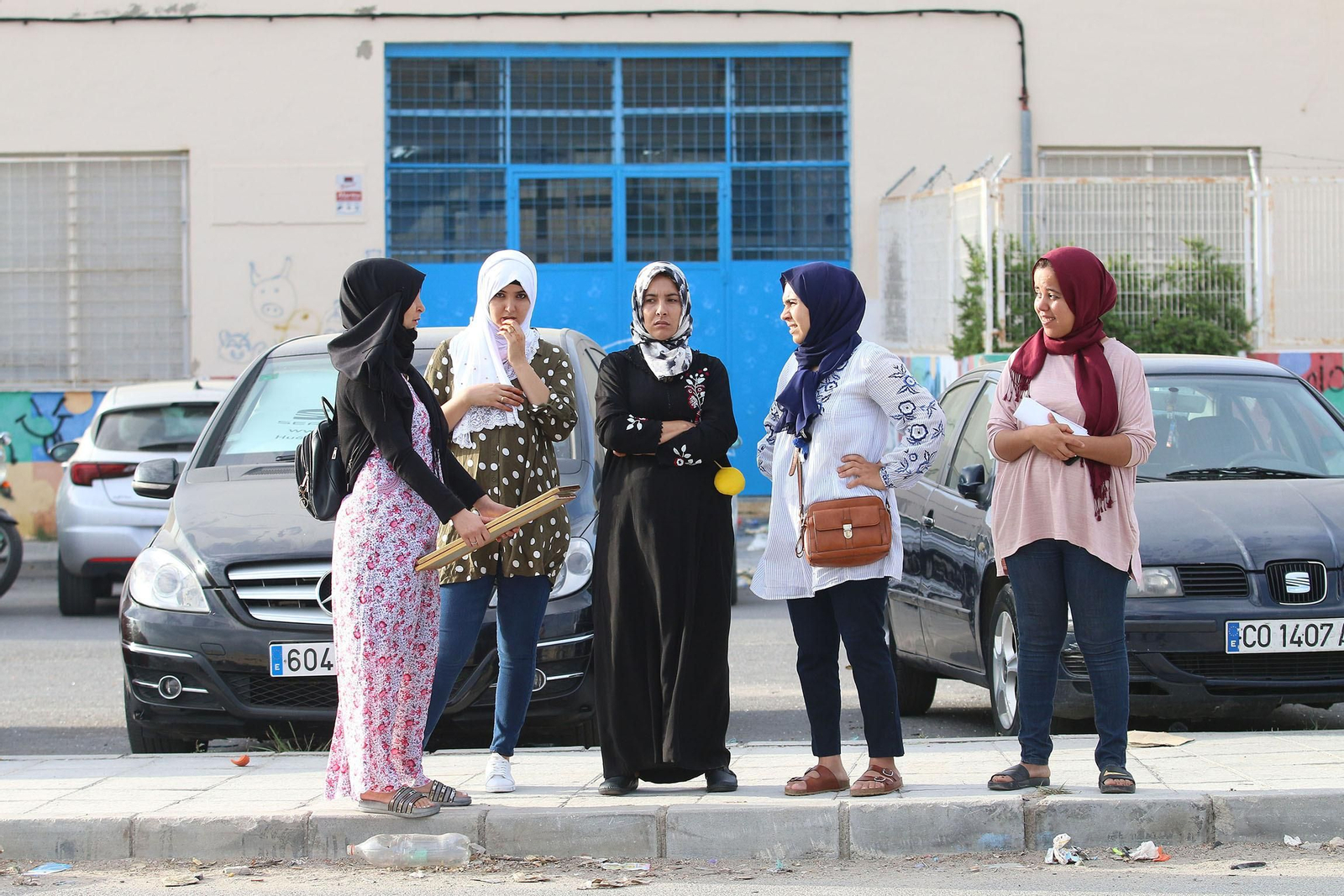 Las imágenes de la basura producida por el mercadillo de El Puche