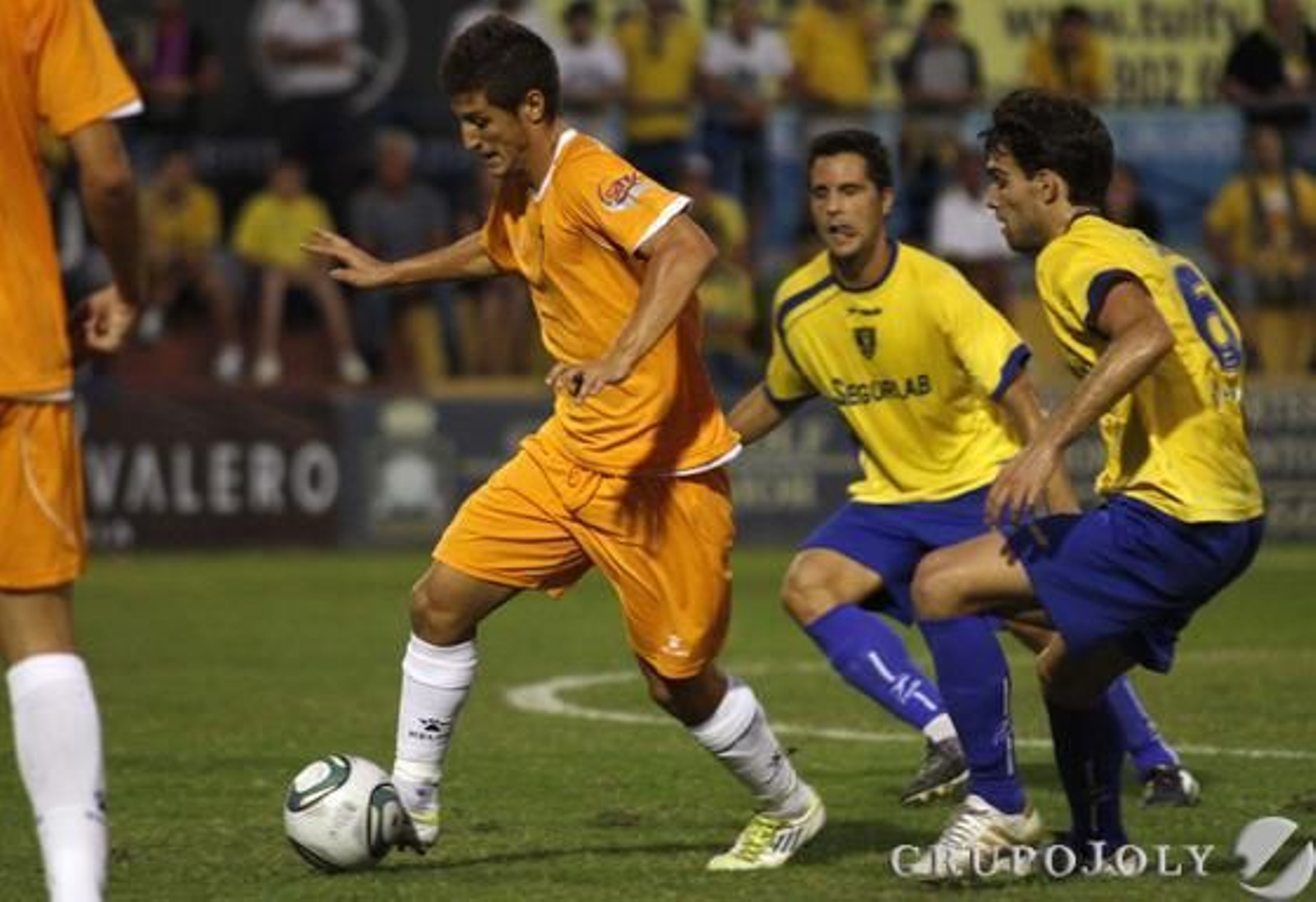 Toti saltó en la segunda parte en lugar de Ikechi. 

Foto: LOF