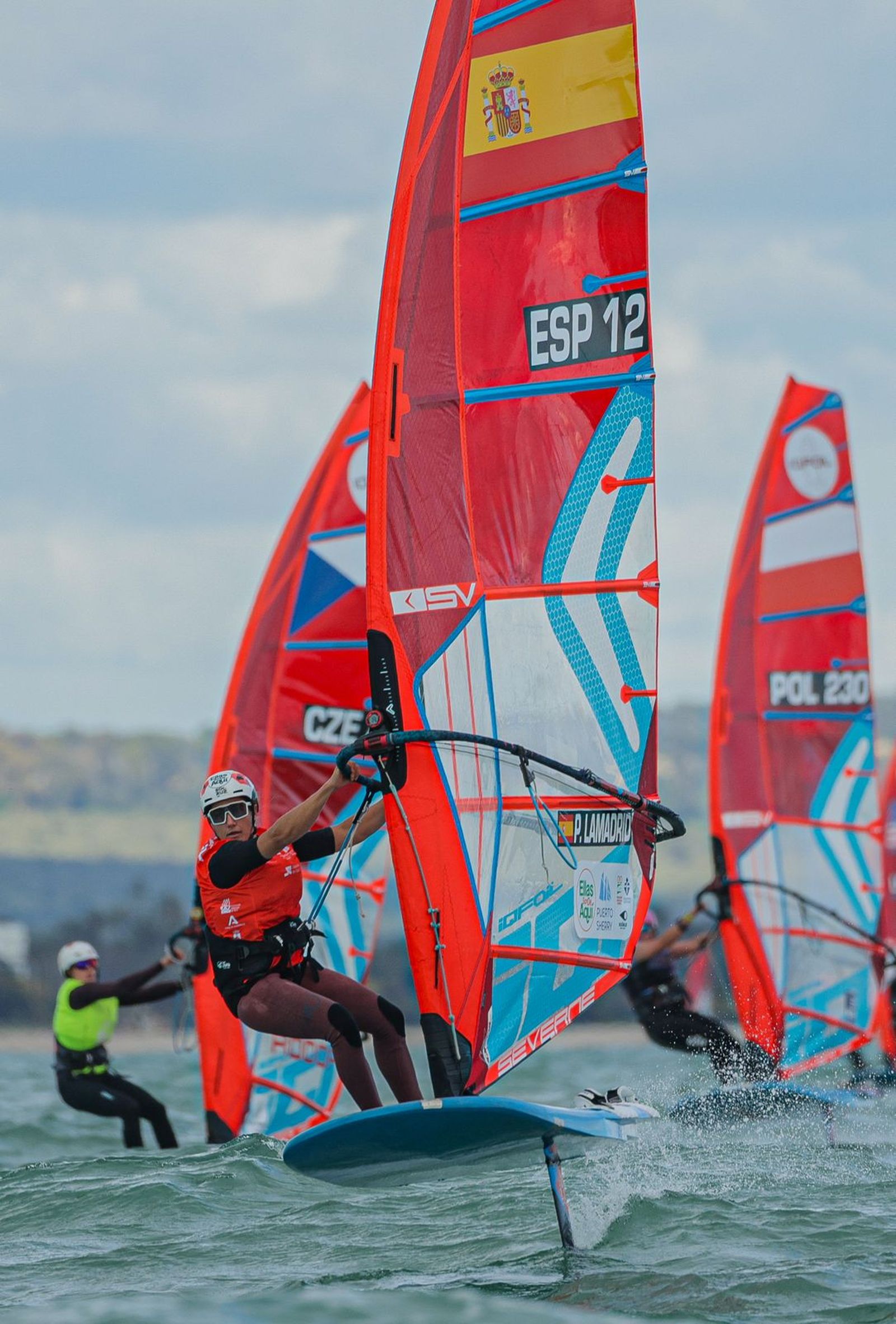 Pilar Lamadrid, nueva líder de la prueba senior femenina.