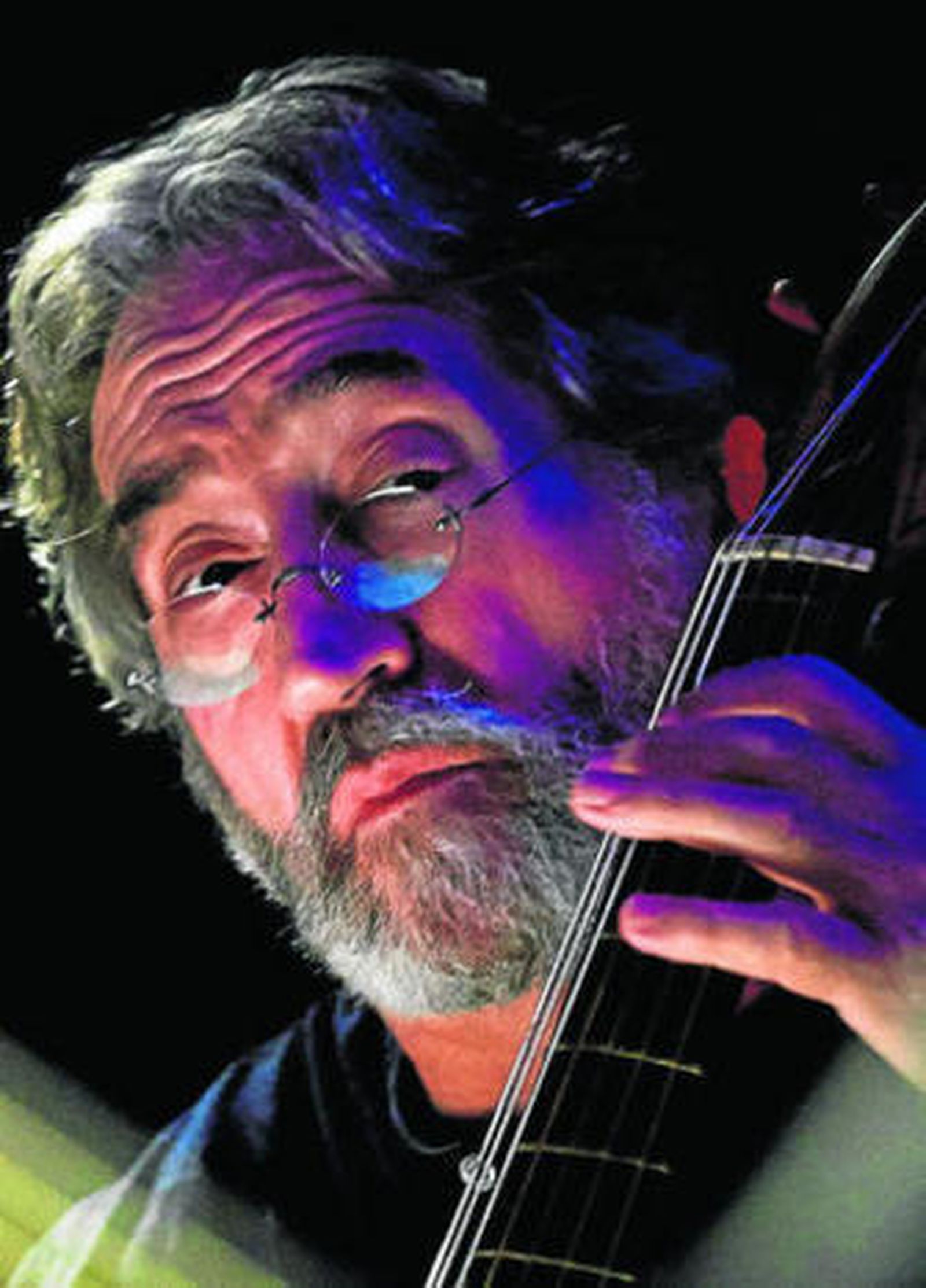El músico catalán Jordi Savall, durante un concierto reciente.