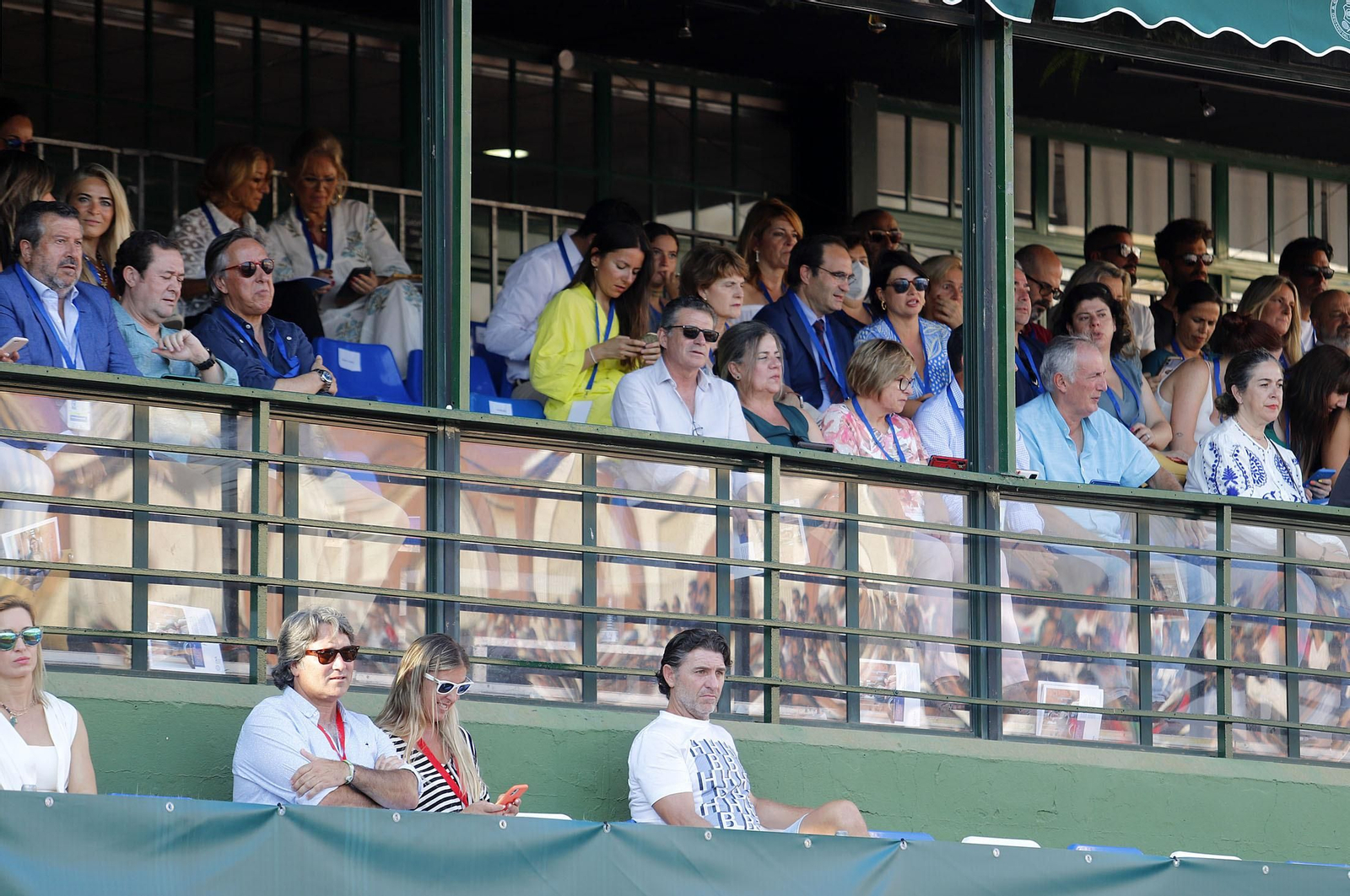 Copa del Rey de Tenis. Imágenes del gran ambiente en las semifinales