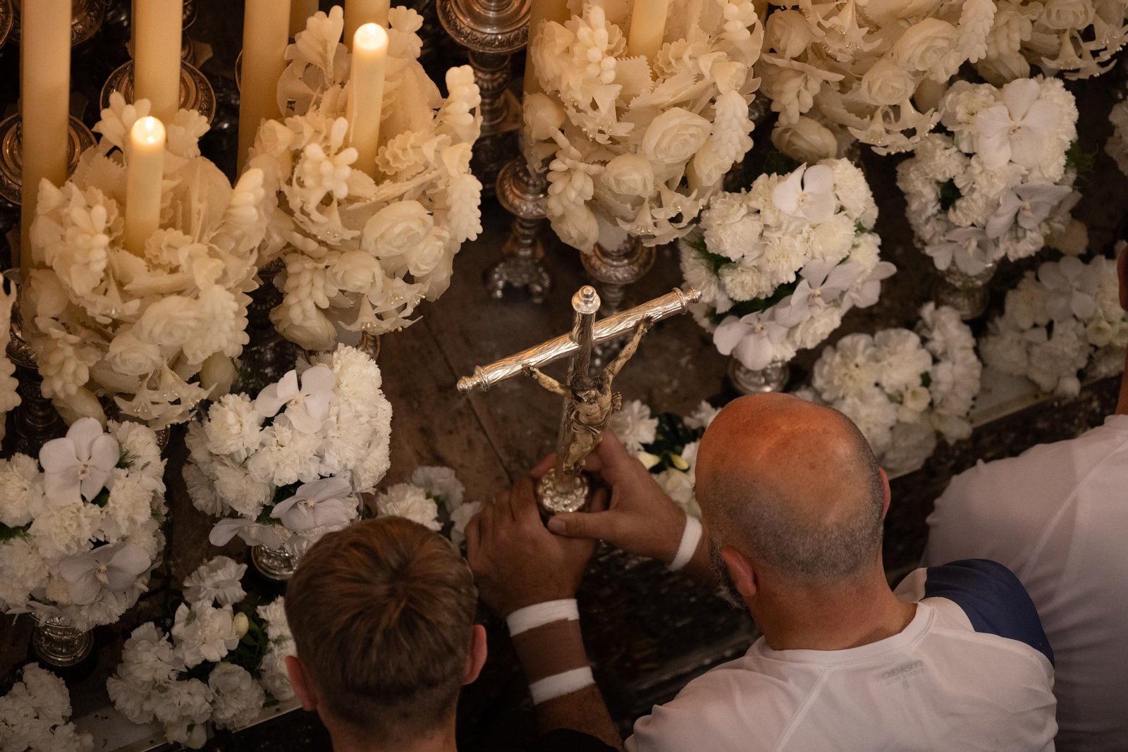 Las imágenes de la cofradía de La Palma en la Semana Santa de Cádiz de 2024