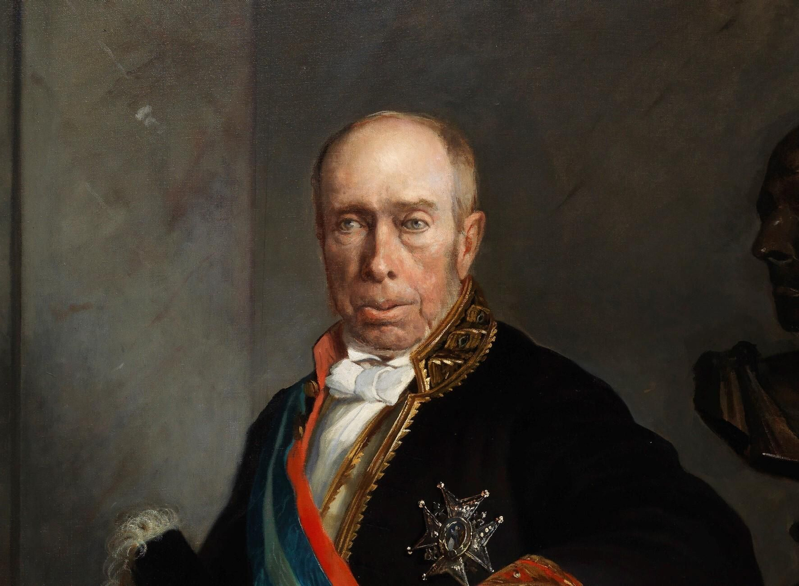 Un retrato de Antonio Alcalá Galiano.